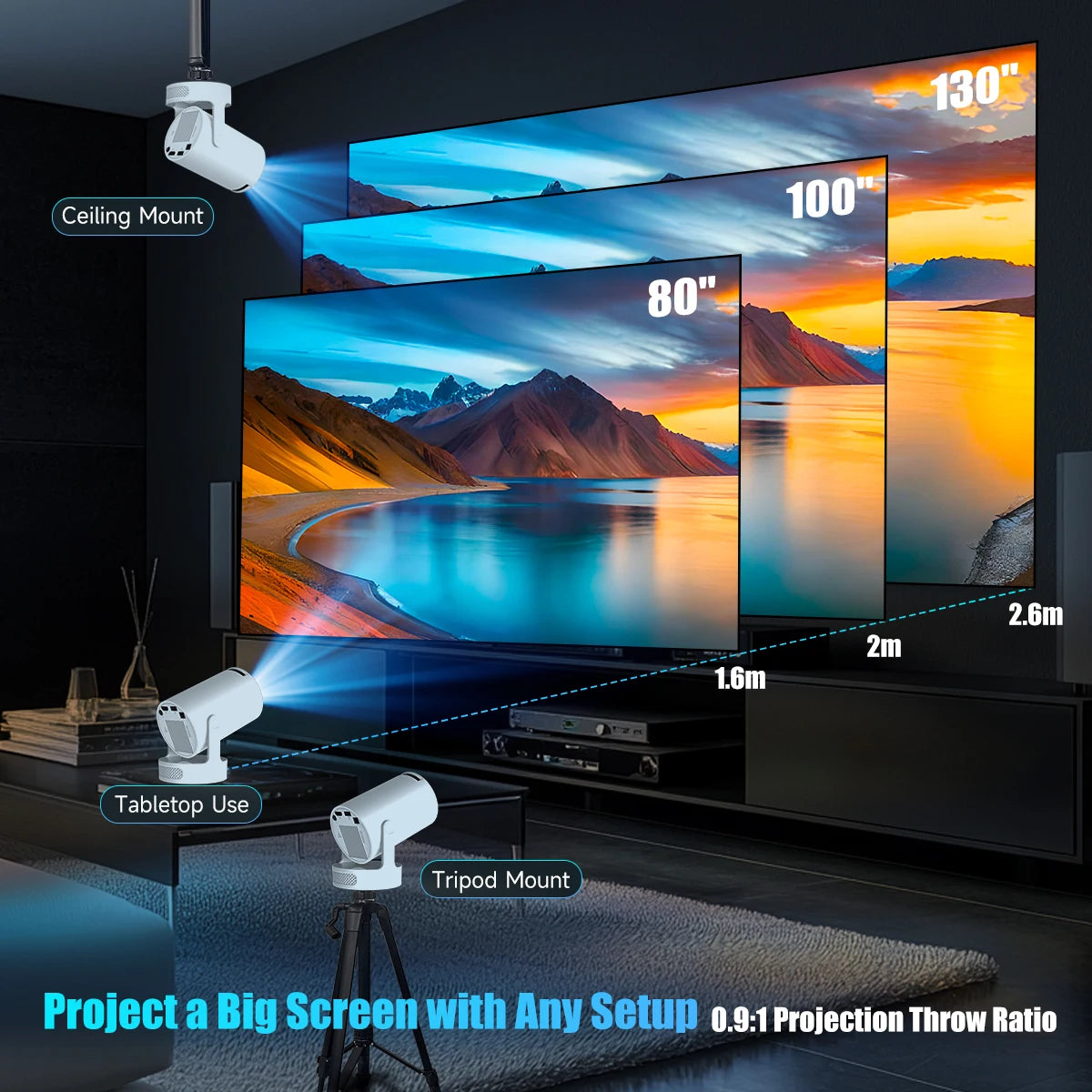BookZora Projector - 🇺🇸 ONLY