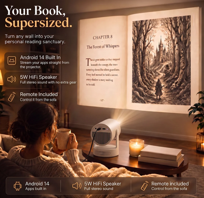 BookZora Projector - 🇺🇸 ONLY
