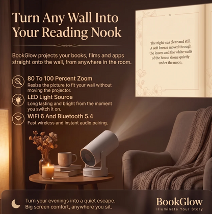 BookZora Projector - 🇺🇸 ONLY